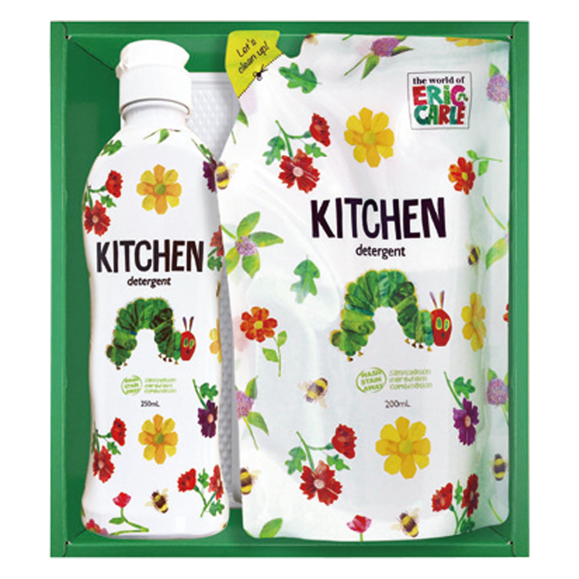 [洗剤ギフト] はらぺこあおむし キッチン洗剤セット