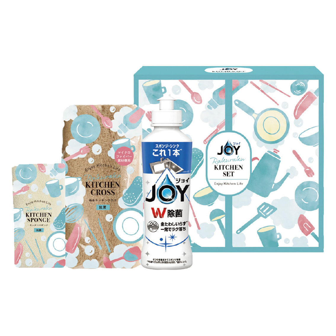 [洗剤ギフト] ジョイらくらくキッチンセット
