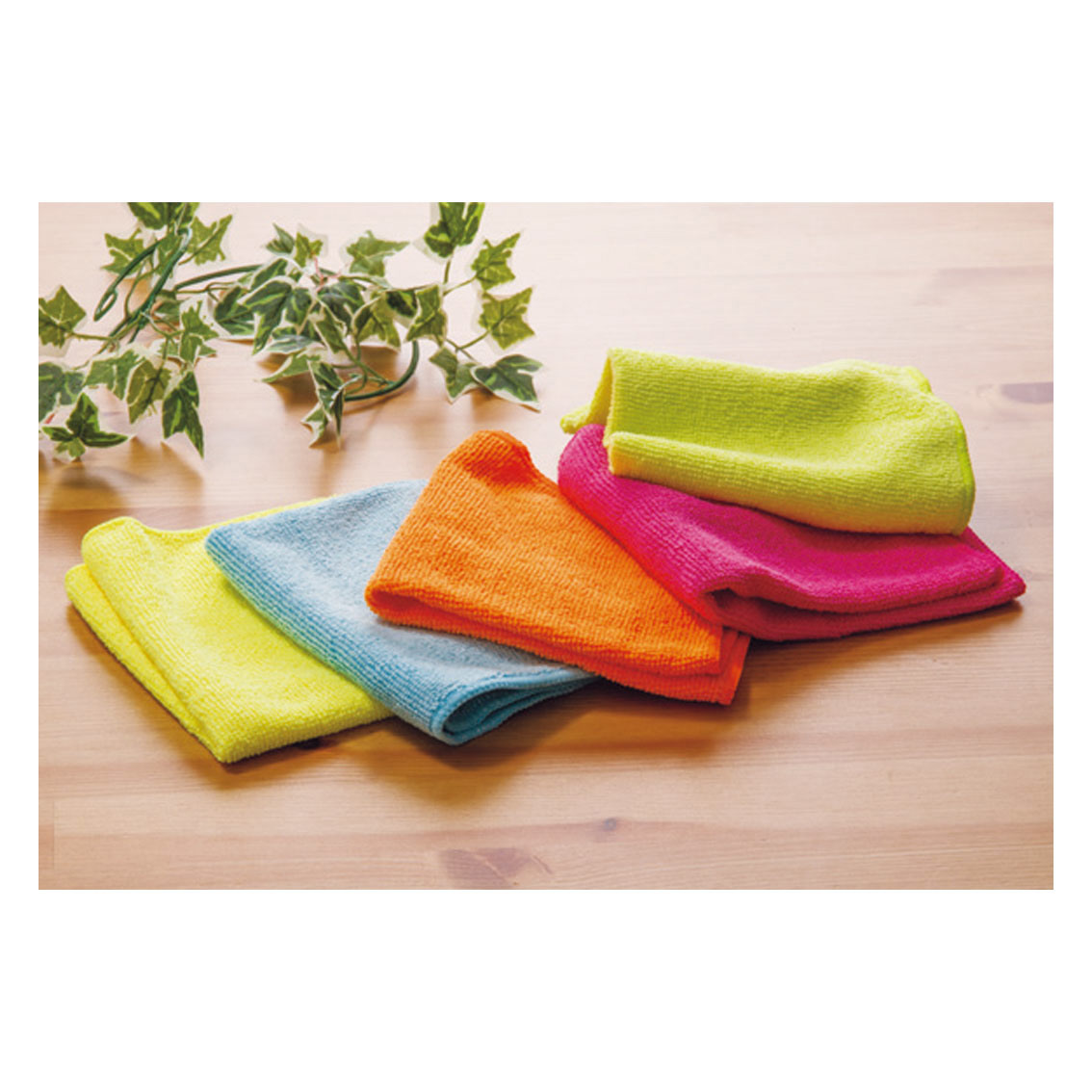 [粗品（クリーナー）] マイクロファイバー5色セット