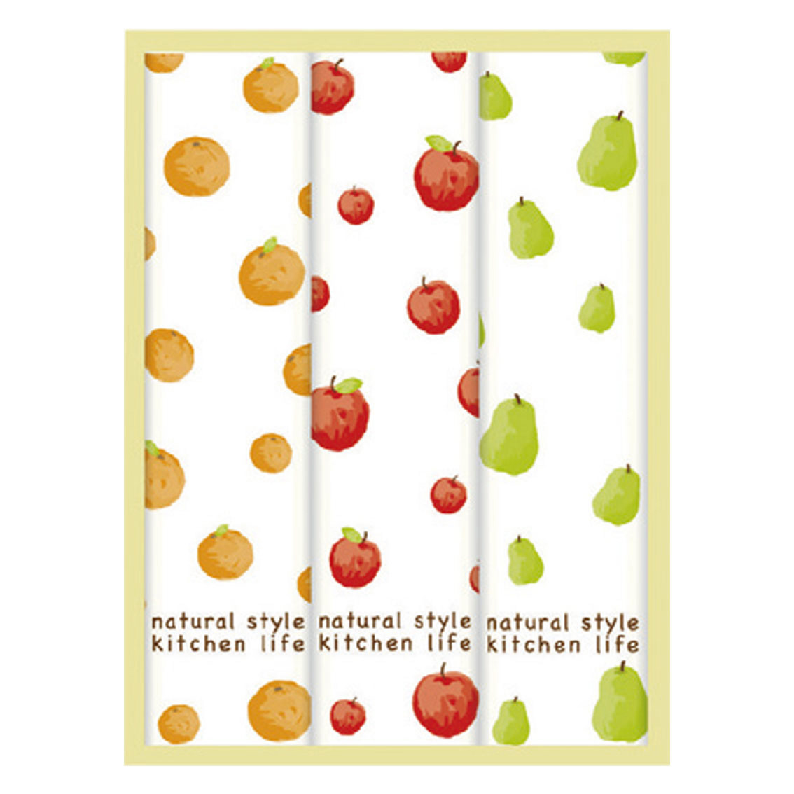 [粗品（ふきん）] 無蛍光キッチンクロス3P