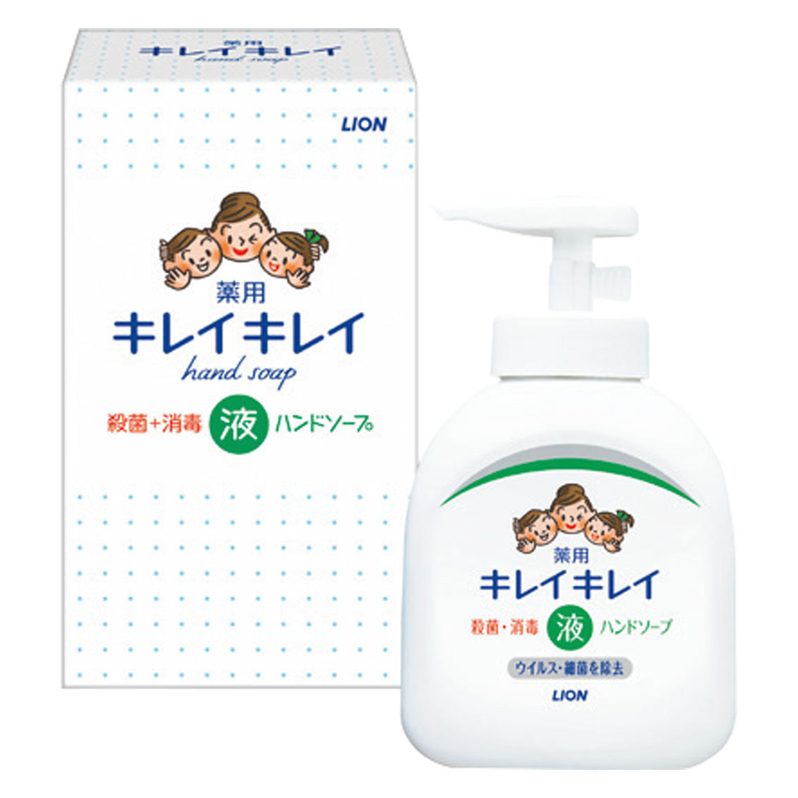 ライオン キレイキレイ 薬用 液体ハンドソープ 箱入