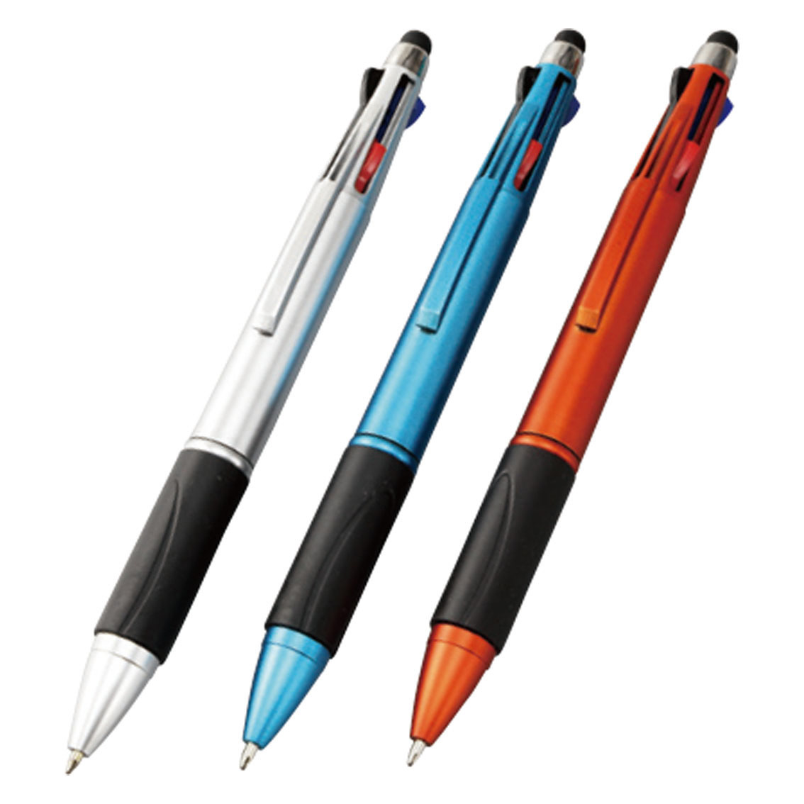 タッチペン付4色ボールペン