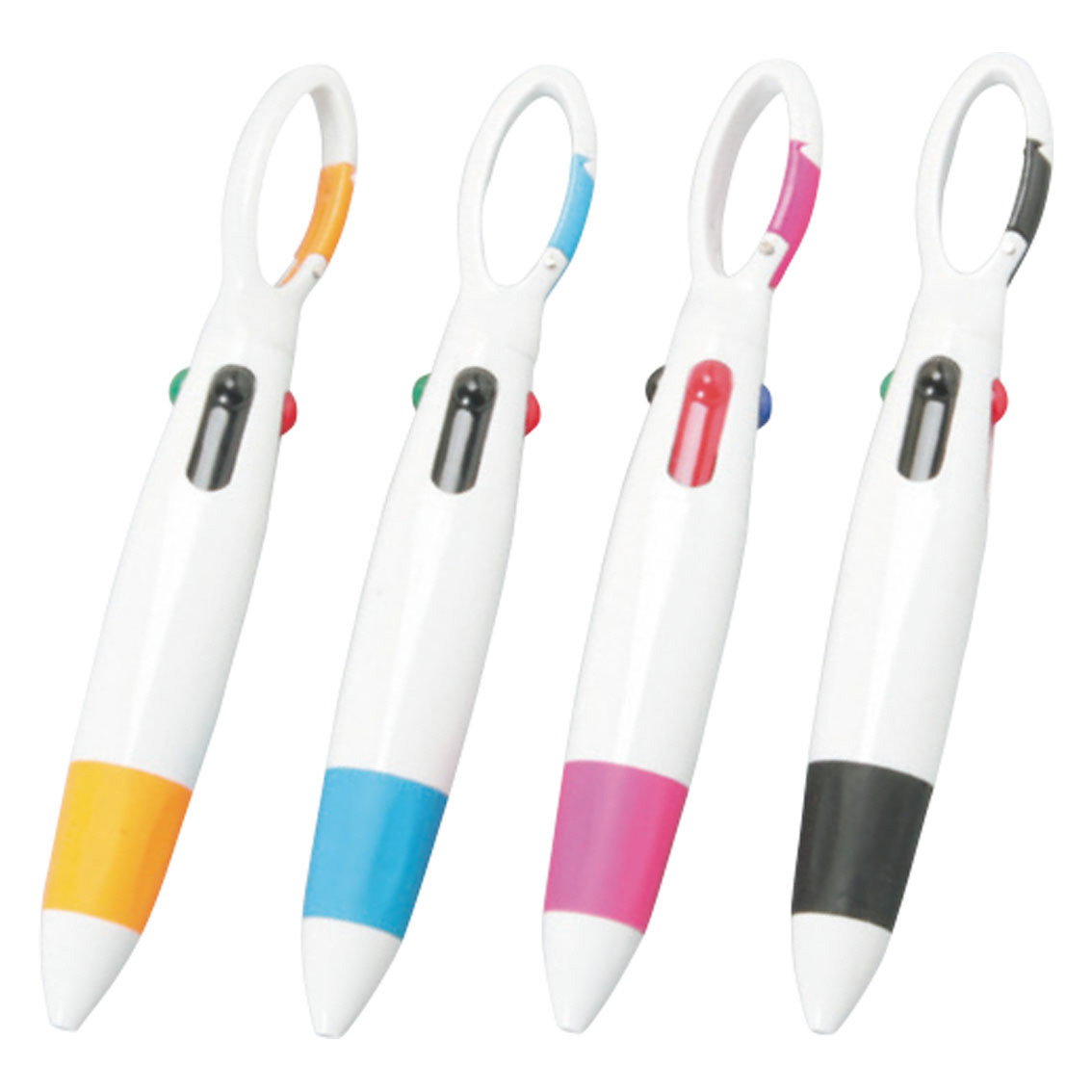 [ボールペン] カラビナ4色