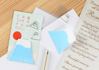 [正月用品] 富士山ふせん＆クリップ