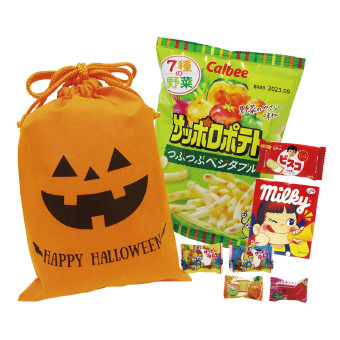 ハロウィンお菓子巾着