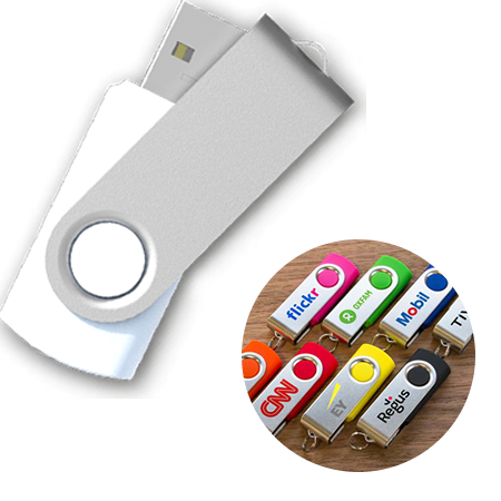 ＜名入れ代不要 印刷0円＞ ツイスターUSBメモリ