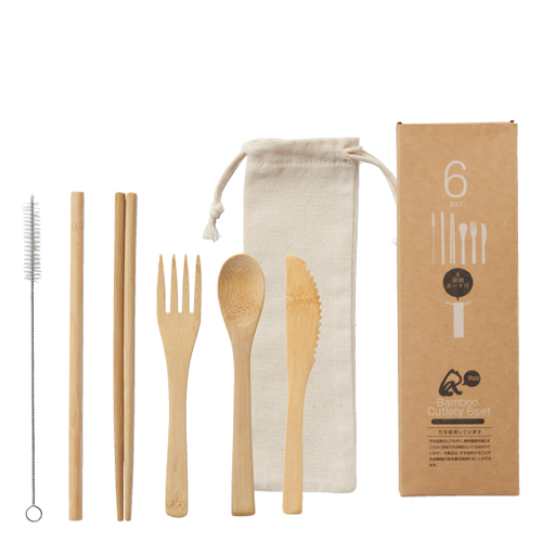 リル バンブーカトラリー6点セット