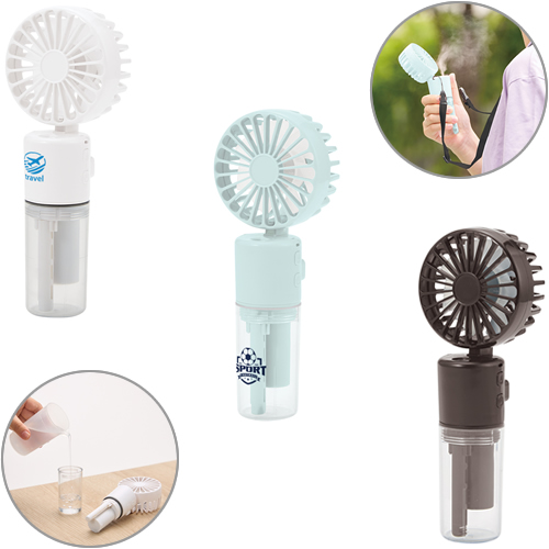 ポータブルミストUSBファン