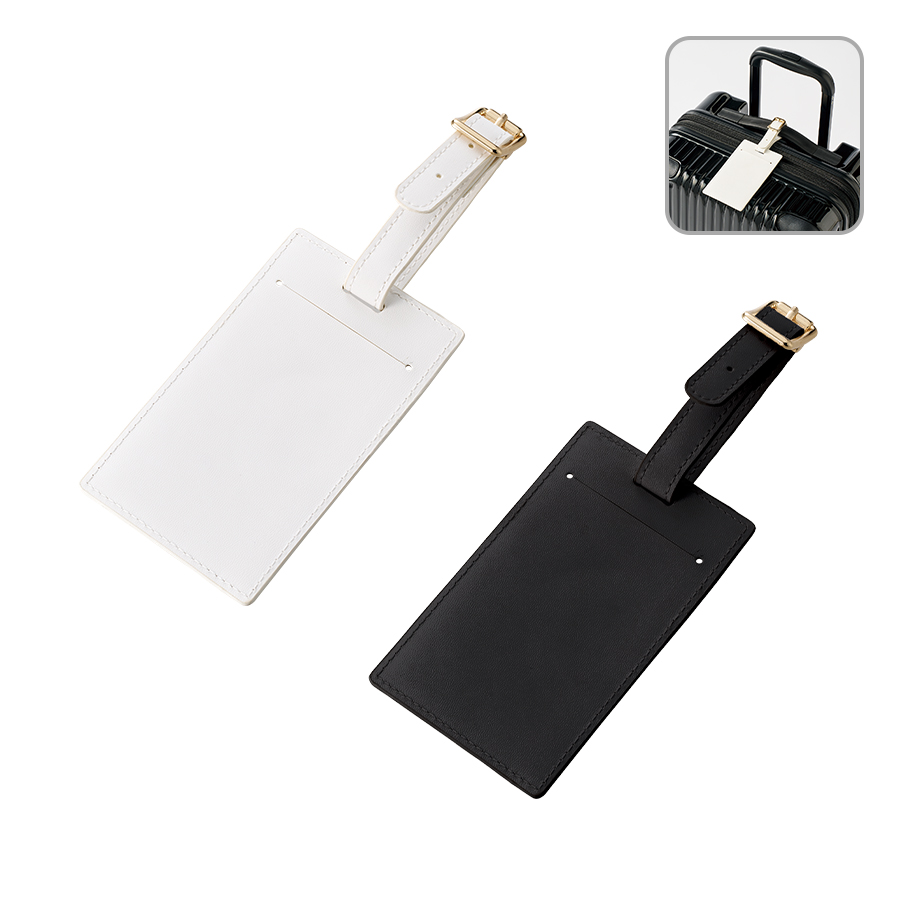 全面印刷できる合皮ラゲッジタグ