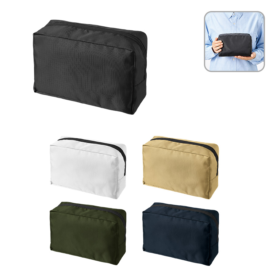 リップストップスクエアポーチ（L）