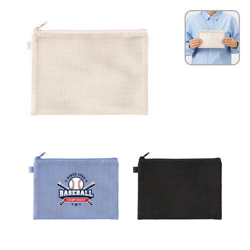 ハードメッシュフラットポーチ（M）