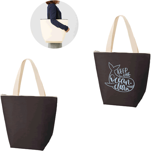 ＜アウトレット売切廃盤＞ オーガニックコットンバイカラー保冷トート（M）