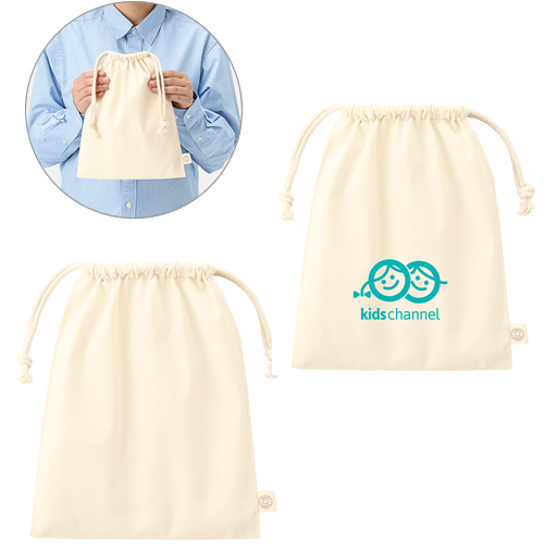 オーガニックコットン巾着（M）