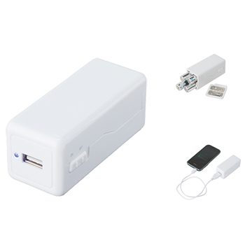 ＜アウトレット売切廃盤＞ モバイルチャージャー（単3形乾電池×4本）