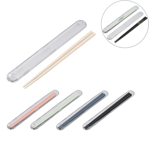 ＜アウトレット売切廃盤＞ エコ箸フルケース（バンブーファイバー入タイプ）