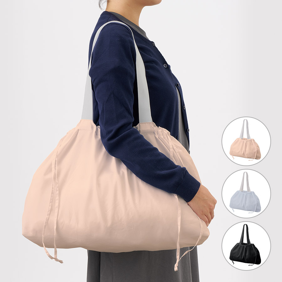 レインカバーにもなる撥水バッグ