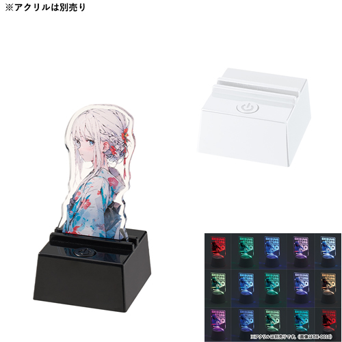 ＜アウトレット売切廃盤＞ ライティングスタンドコンパクト スクエア（アクリル板対応）