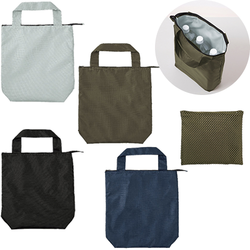 テントクロス折りたたみ保冷温トート