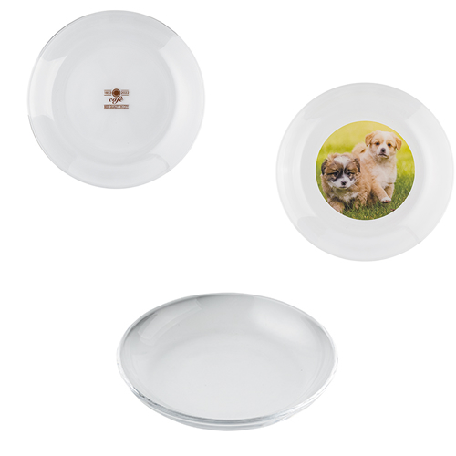 [食器] ガラスプレート（小）