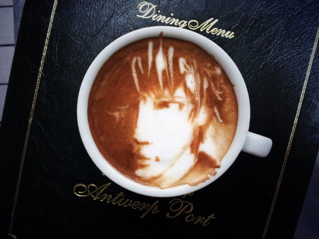 本日の祝カプチーノ、『マオさん@シド』。