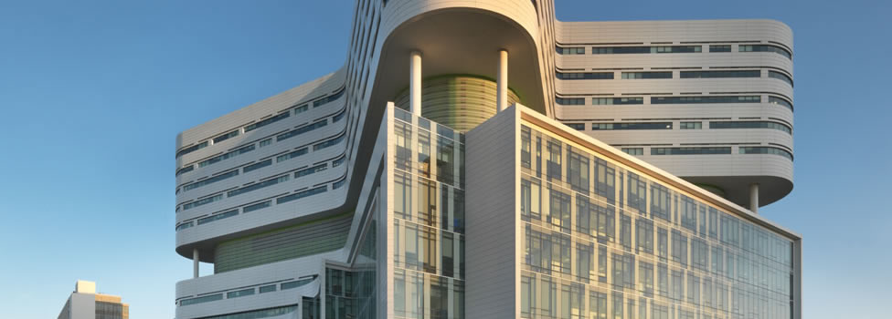 医療施設カテゴリの勝者:Perkins+Will、ラッシュ大学医療センター新病院タワー<シカゴ>