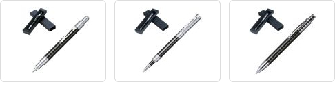 カーボン調グッズ:ボールペン