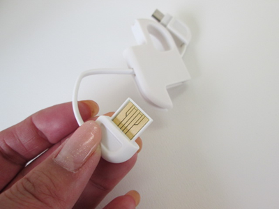 ノベルティ:USBミニチャージャーマイクロUSB