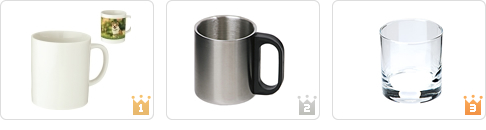 <ベスト3>コップ・グラス・湯のみ・マグカップ