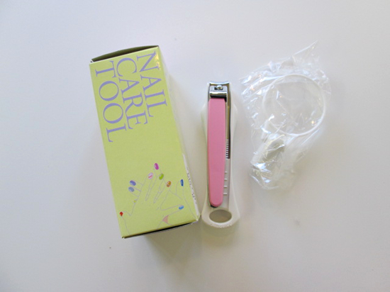 ノベルティ：ルック拡大レンズ付きつめ切り