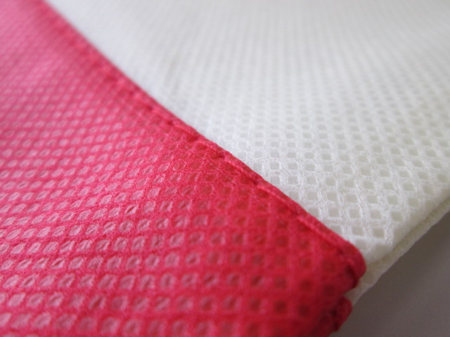 ノベルティ:ツートン不織布巾着 Aレッド