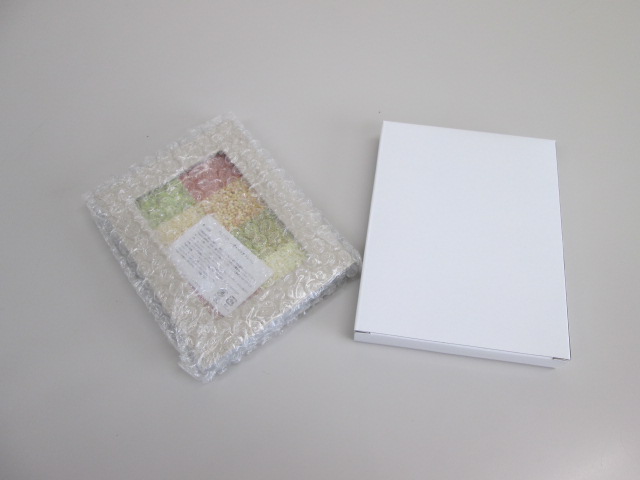 ノベルティ:レザーマルチフレーム ミルキーホワイト