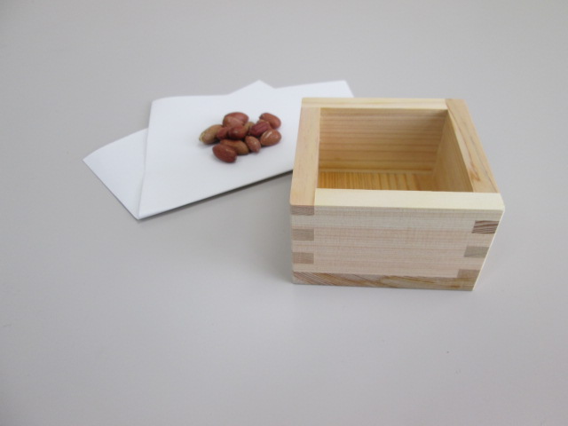 ノベルティ:ひのき 一合枡(ハダカ)