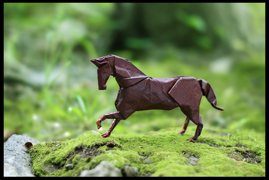 Year of the Horse in Origami by FoldedWilderness