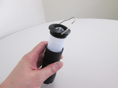 ノベルティ:LEDミニランタントーチライト