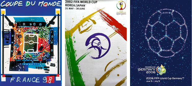 ＜1998年＞ 開催国：フランス、＜2002年＞ 開催国：韓国/日本、＜2006年＞ 開催国：ドイツ