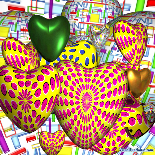 手前の2つだけが回って見えます。