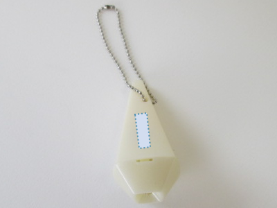 ノベルティ:LEDライト付ホイッスル スノーホワイト