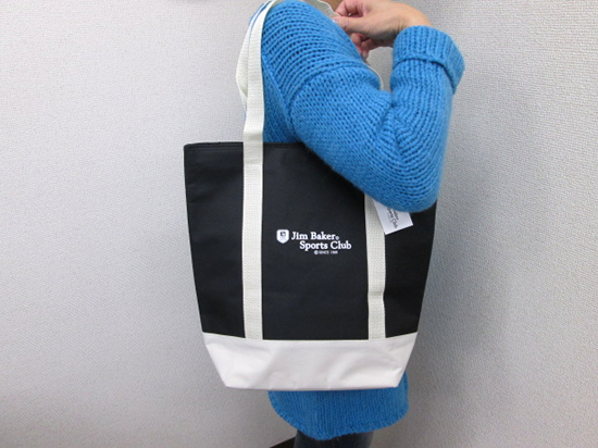 ノベルティ:ジムベイカー モノトーンショッピングバッグ(保温保冷)