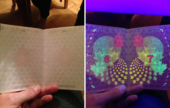 カナダのパスポートに隠された、クールな仕掛けが話題に?