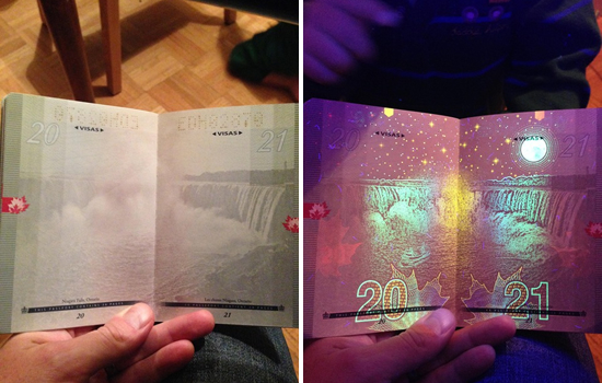 カナダのパスポートに隠された、クールな仕掛けが話題に?