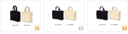 <ベスト3>エコバッグ・トートバッグ(マチ付き)