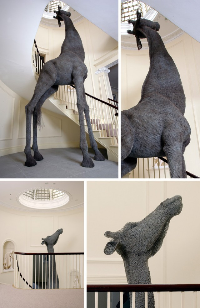 <facebook> 鋼の網で作られた野生動物がリアル過ぎる