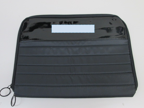 ノベルティ:キルトタブレットPCケース インクブラック