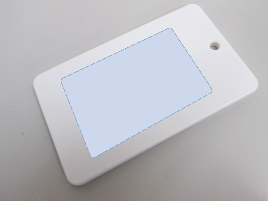 ノベルティ:フラットパスケース ホワイト