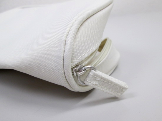 ノベルティ:ベーシックファスナーポーチ(M) ミルキーベージュ