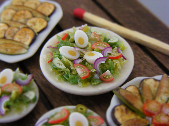 食品サンプルのミニチュア模型が「リアルで可愛い」