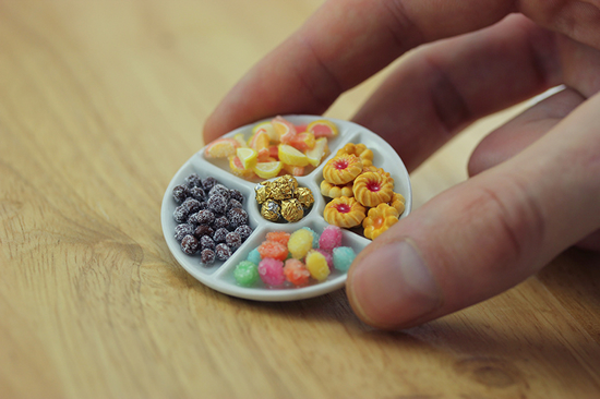 食品サンプルのミニチュア模型が「リアルで可愛い」