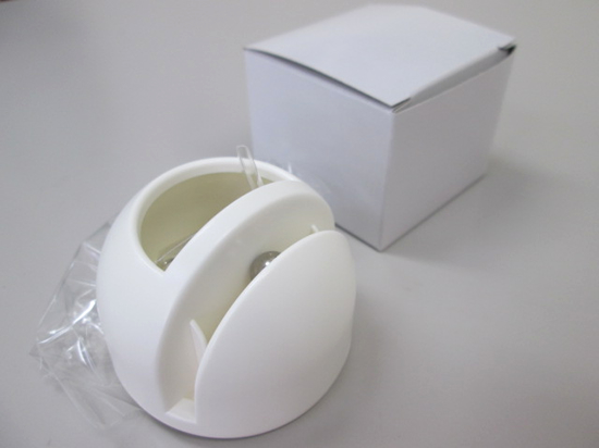 ノベルティ:クリップホルダー&メモスタンド 白