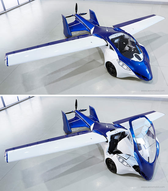 <エアロモービル> 話題の空飛ぶ車、いよいよ実用化か?