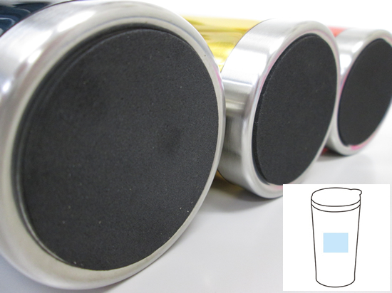 ノベルティ:シンプルカラー ステンレスタンブラー